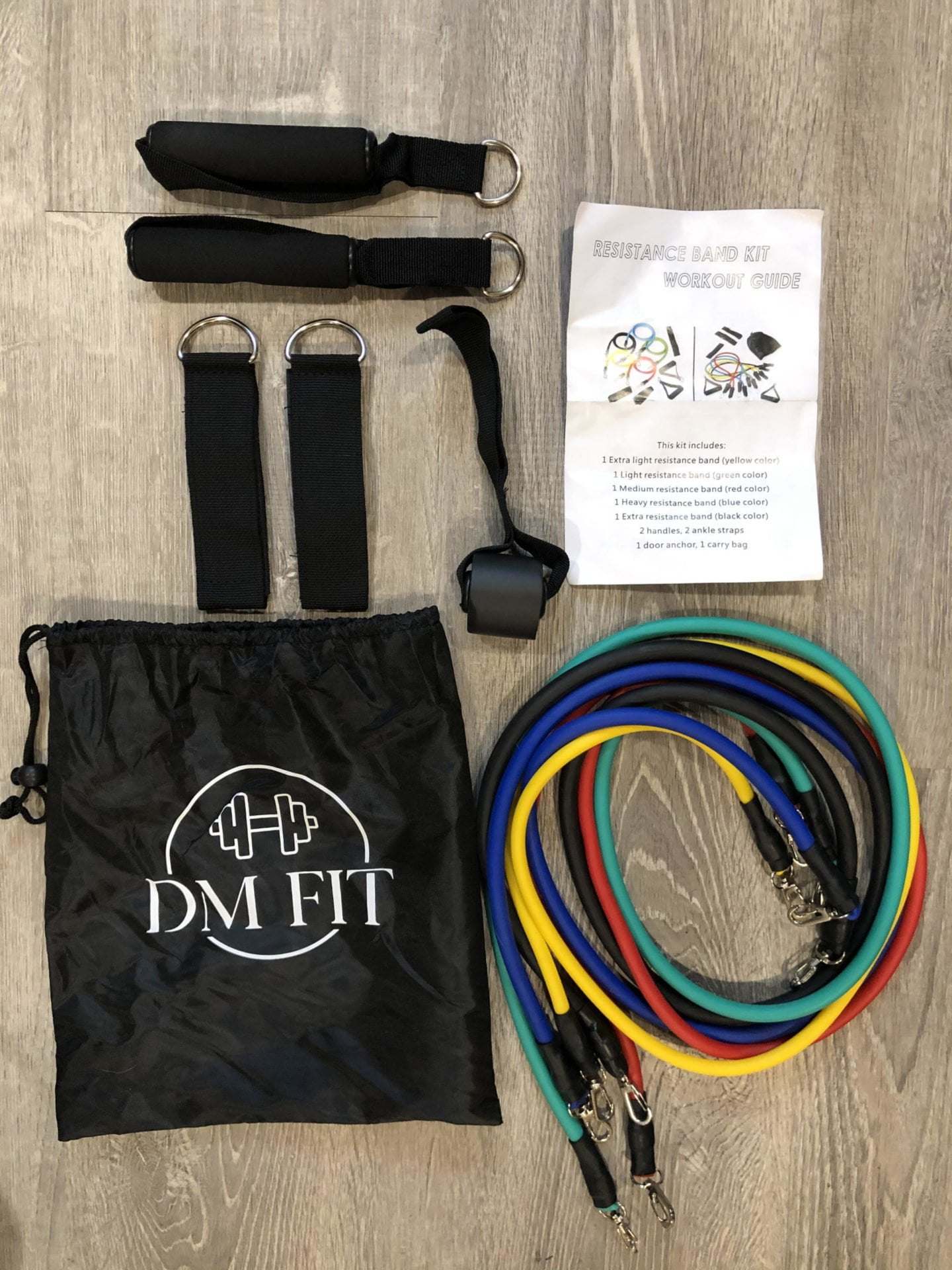 DM Fit Resistance Bands Bundle 3 Deanna Merlino Fitness LLC Resistance Bands Bundle