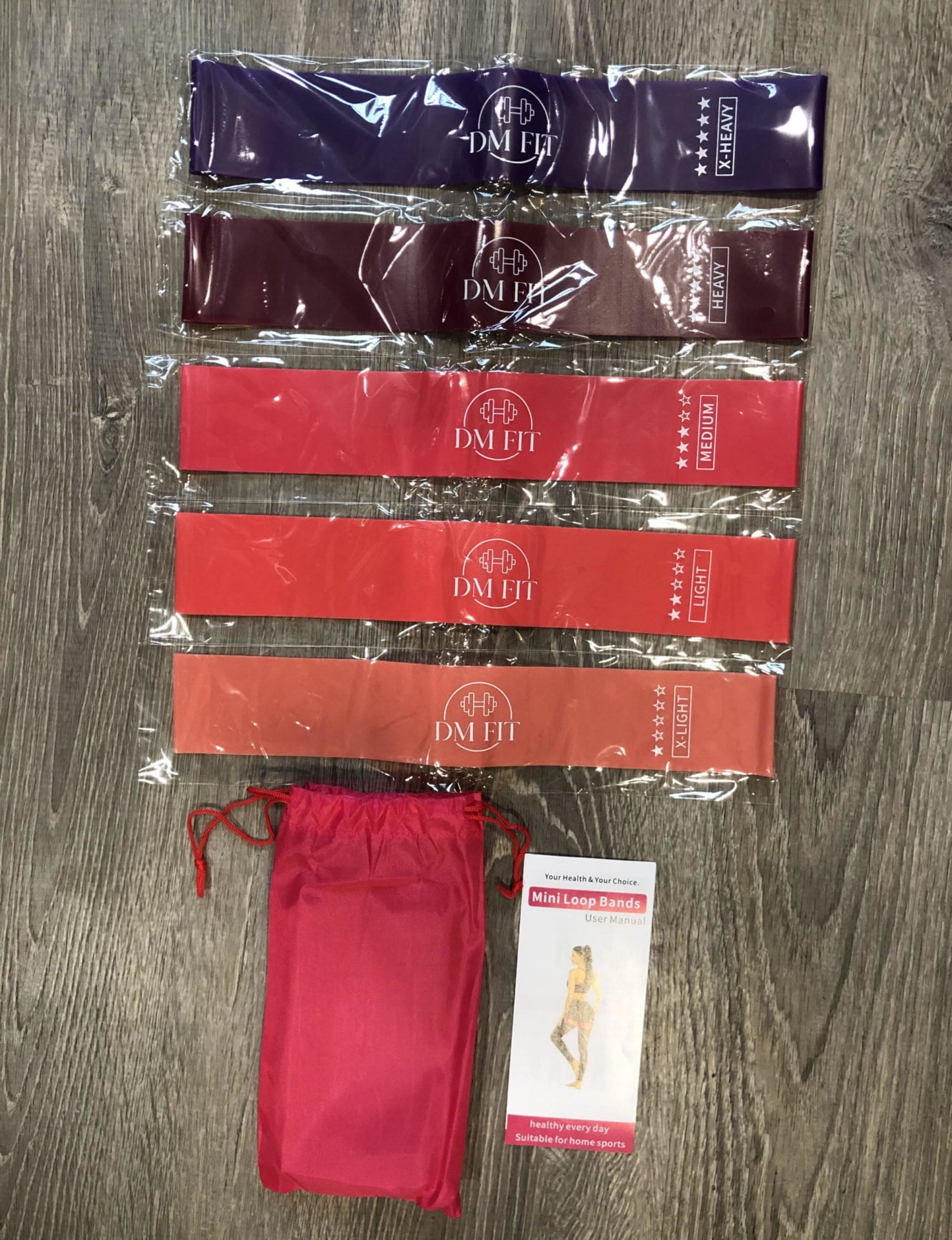 DM Fit Resistance Bands Bundle Deanna Merlino Fitness LLC Resistance Bands Bundle